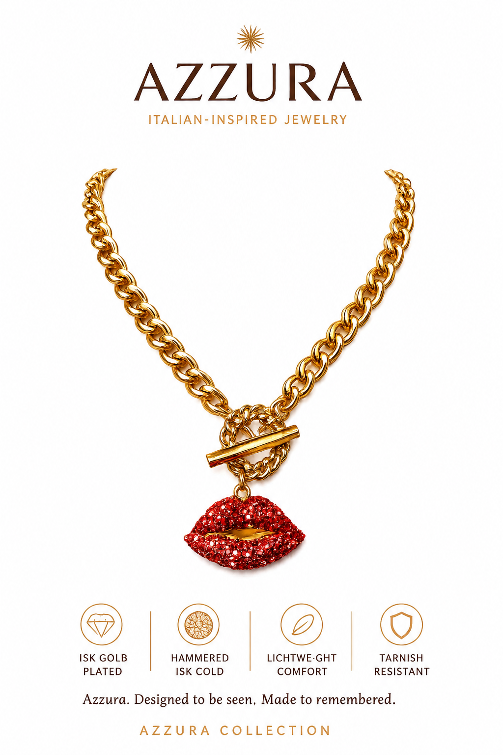 Kiss Me In Sorrento Necklace