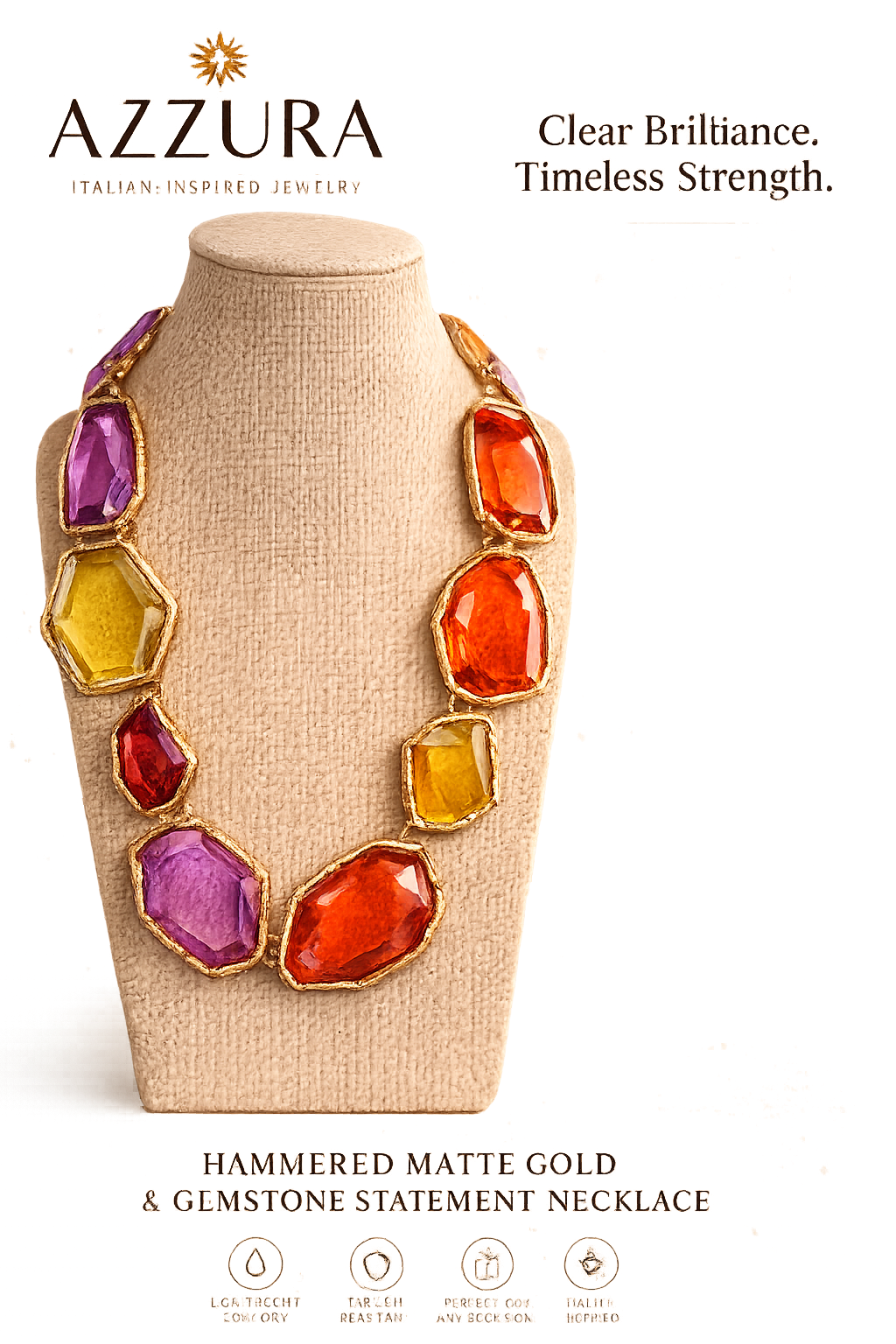 Sunset Mosaic Necklace