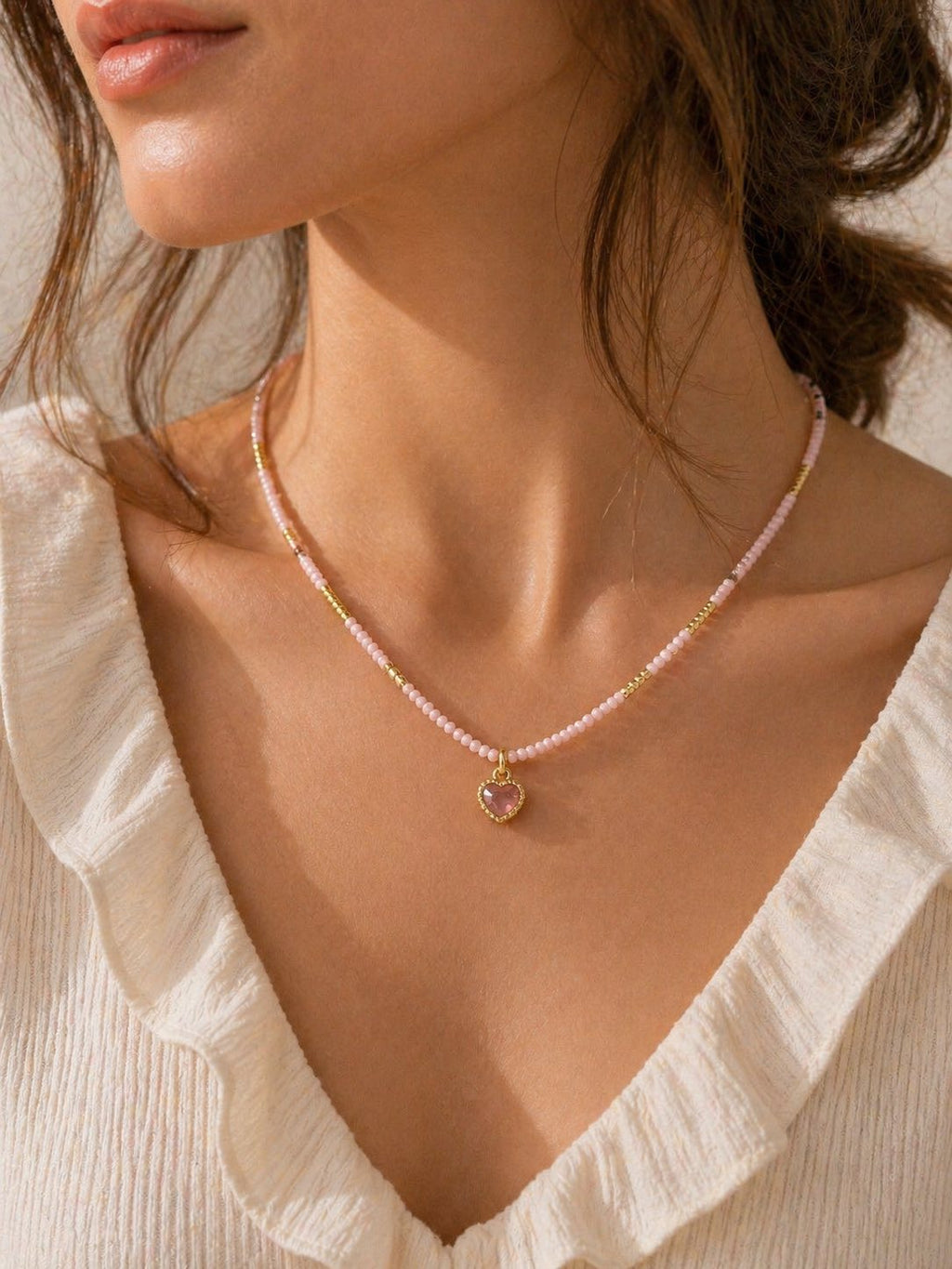Viva Summer Faceted Gemstone Necklaces
