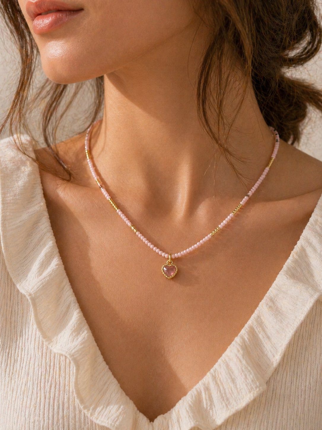 Viva Summer Faceted Gemstone Necklaces