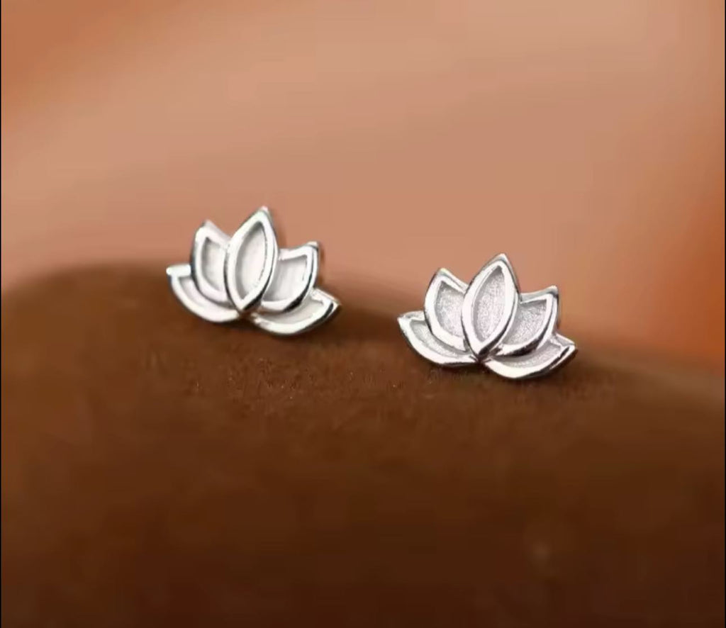 Lotus Earrings