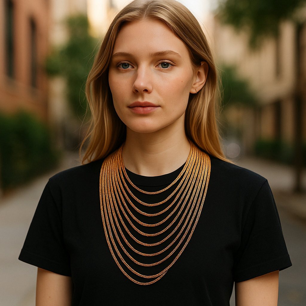 Roman Goddess Necklace