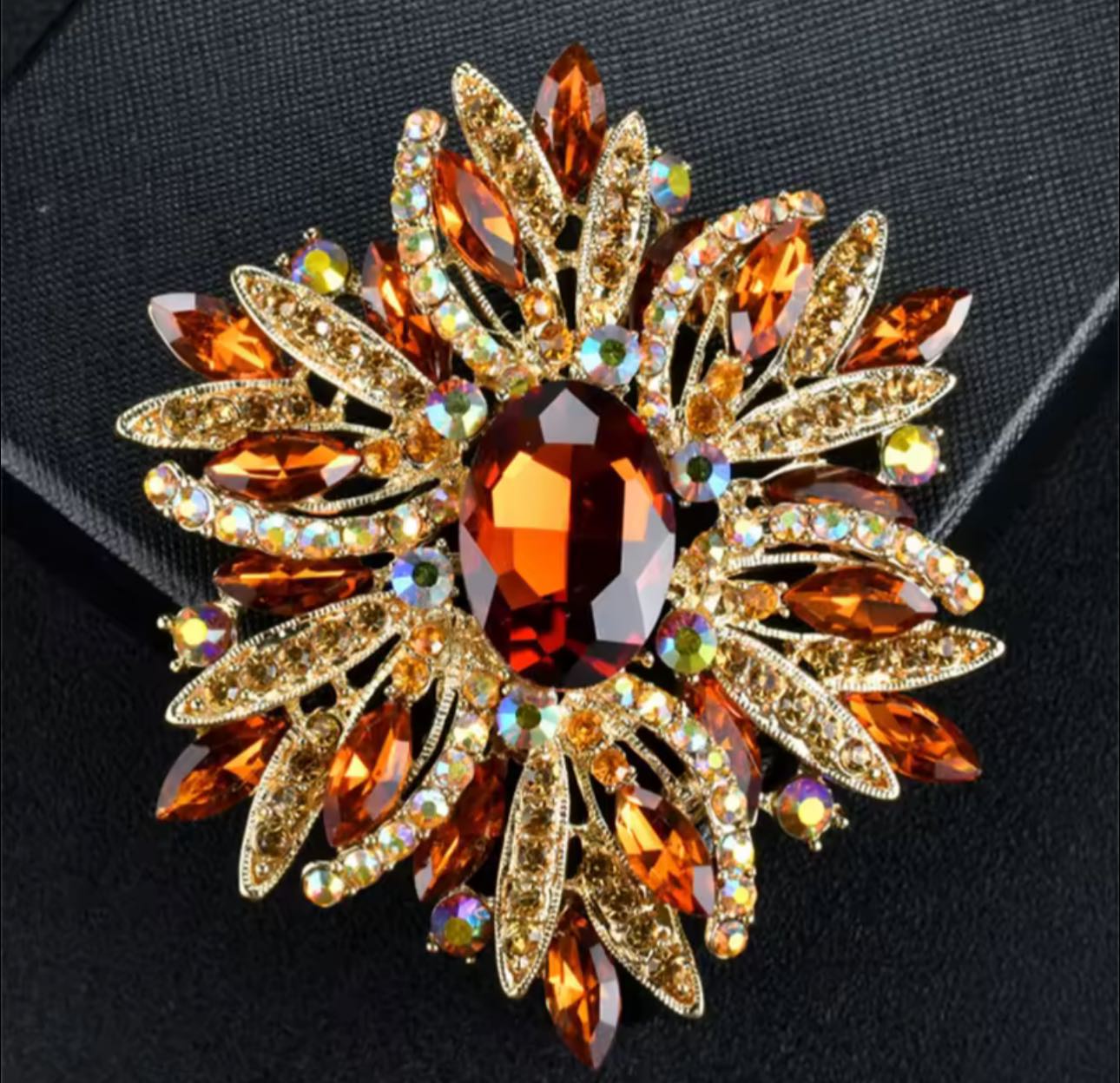 Sun in Tuscany Brooch