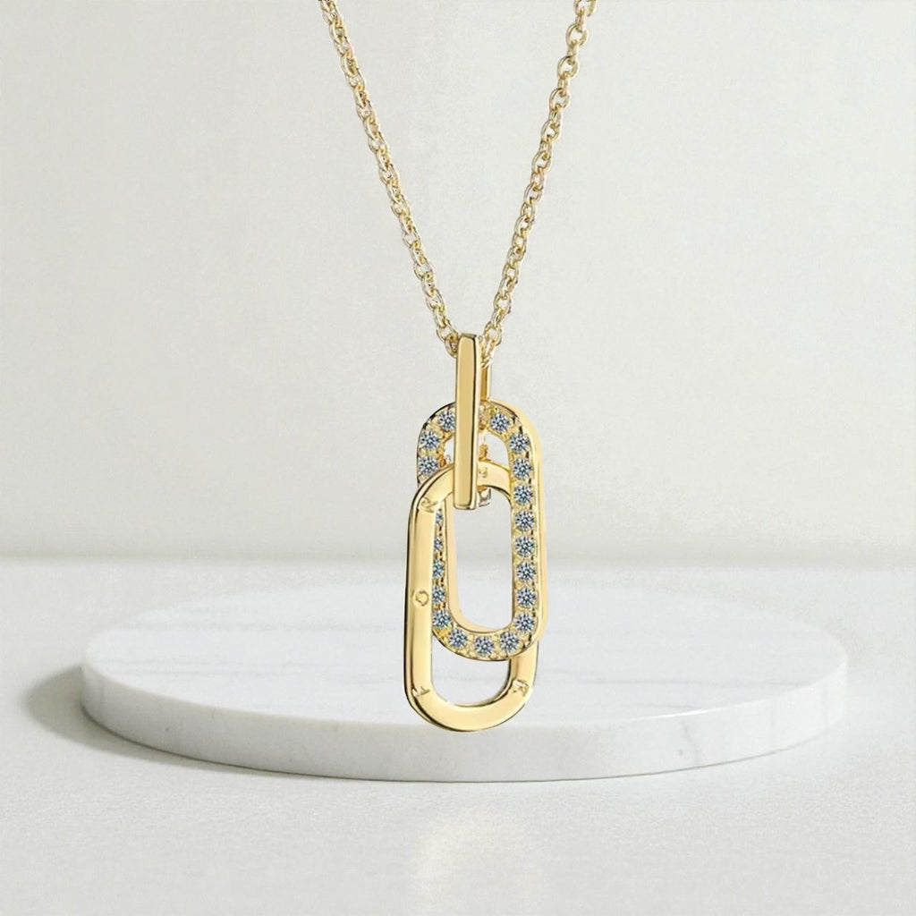 Linked In Love Necklace