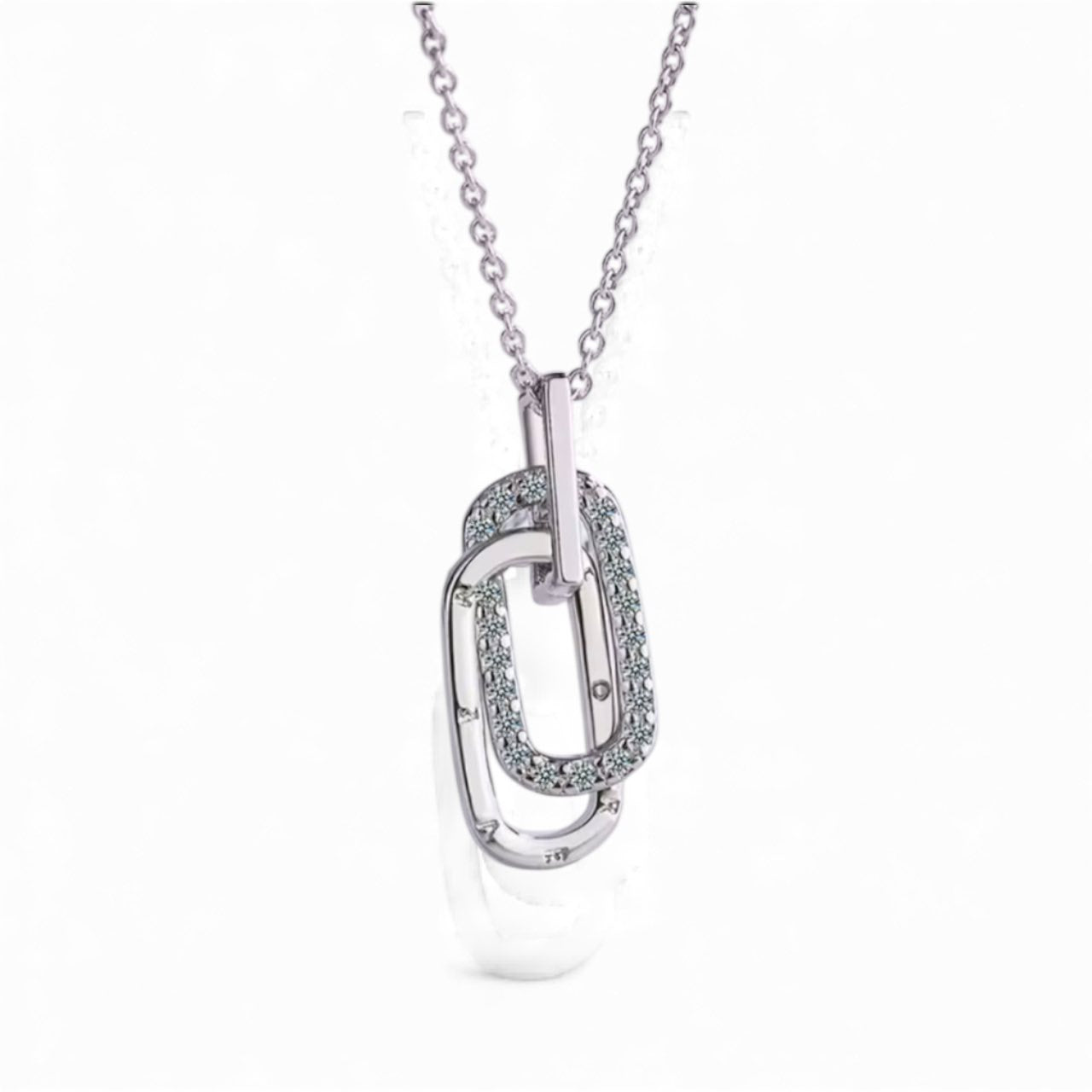 Linked In Love Necklace