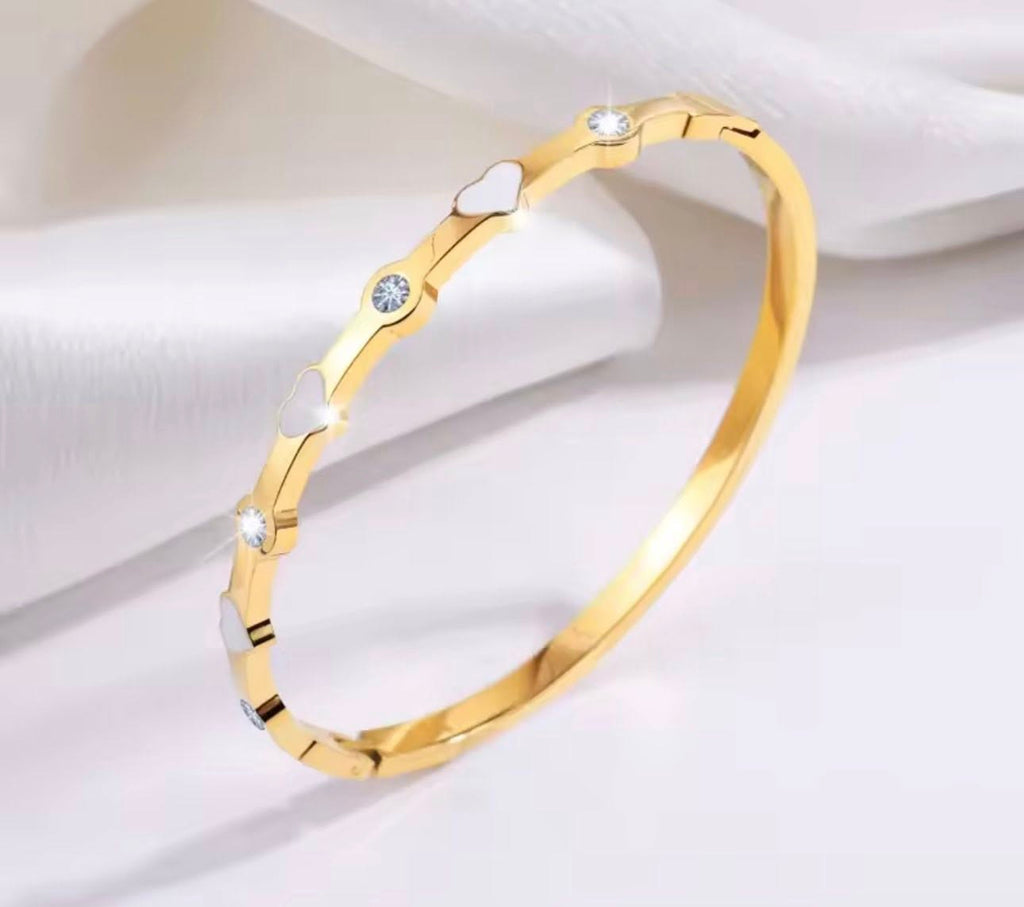 Heart & Soul Bangle Bracelet