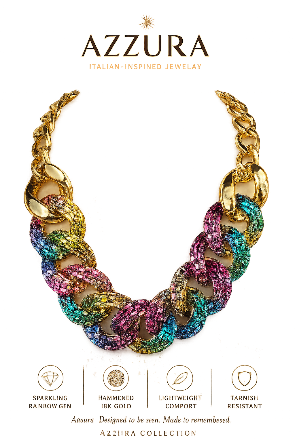 Positano After Dark Necklace
