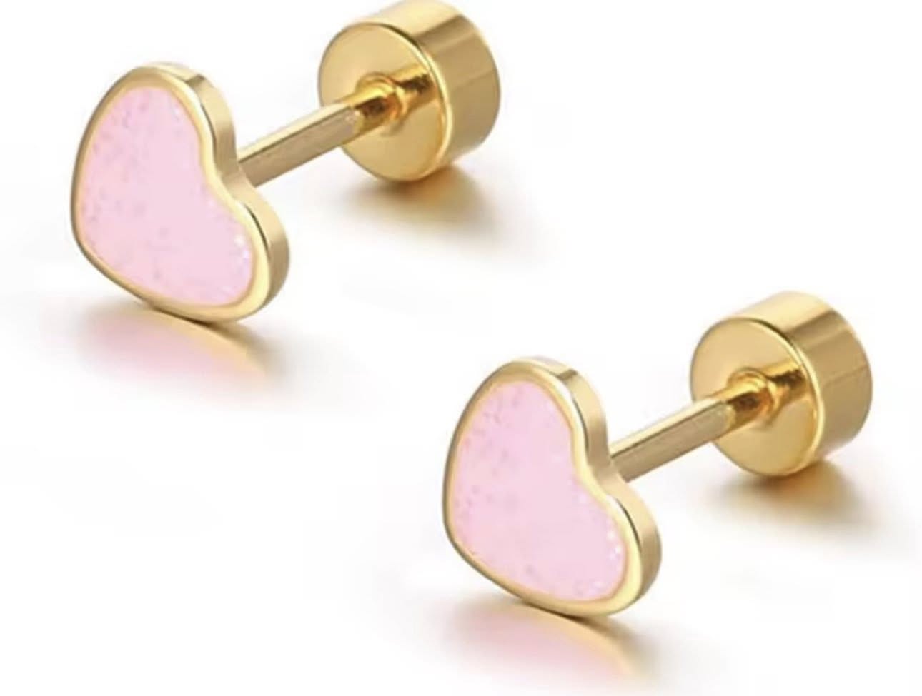 Heart Whisper Stud Earrings