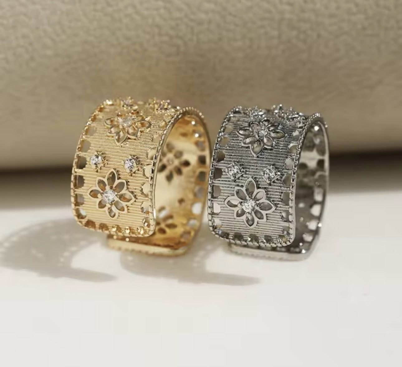 The Florence Estate Adjustable Ring