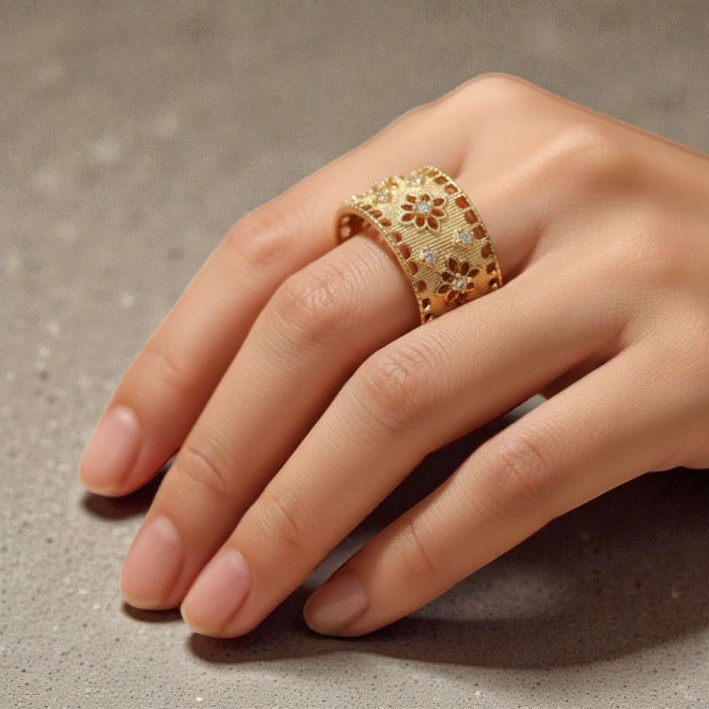 The Florence Estate Adjustable Ring