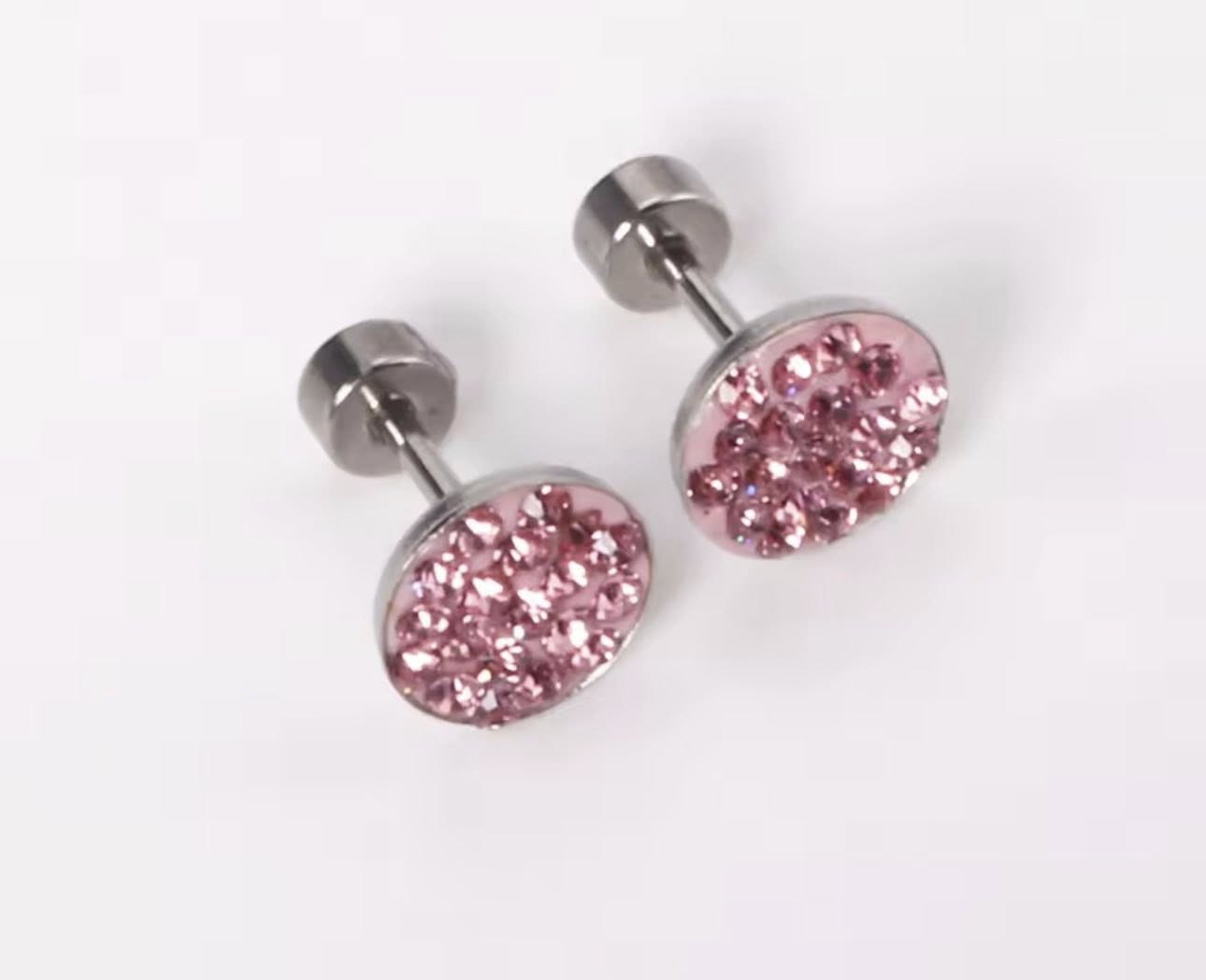 Everyday Flat Sparkle Earrings