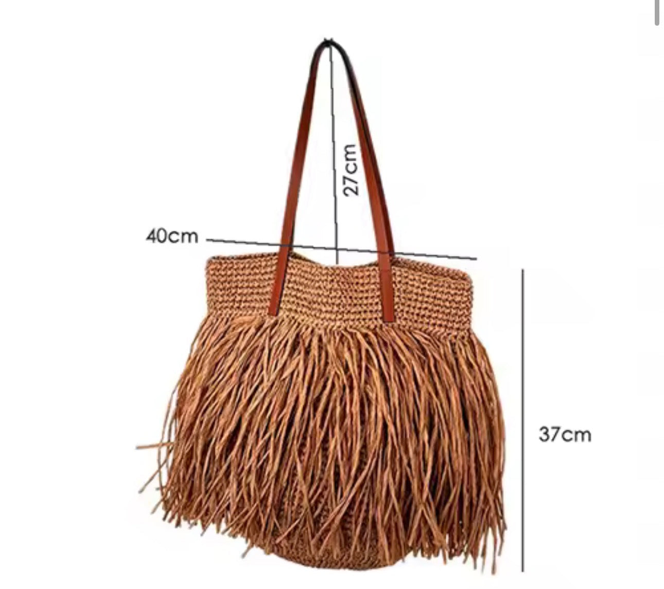 Capri Fringed Tote