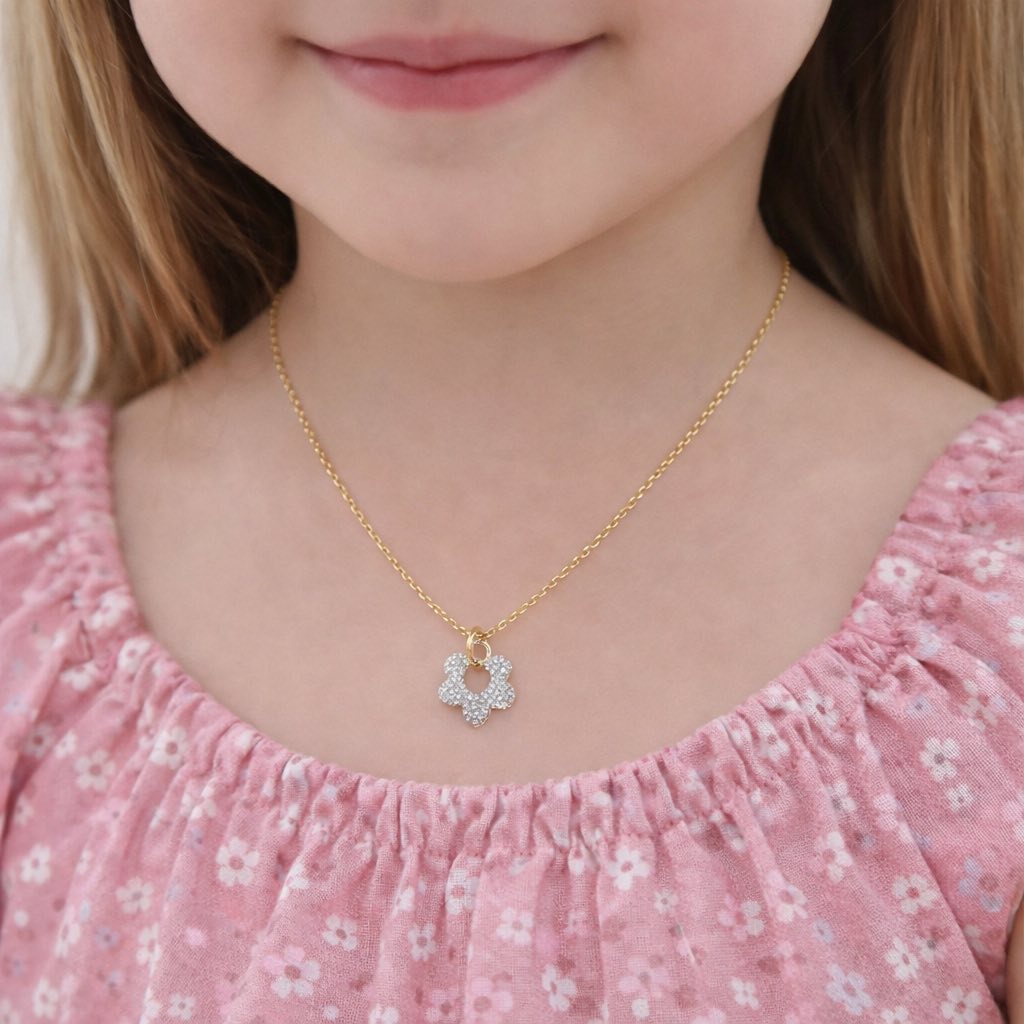 The Little Girls Flora Necklace