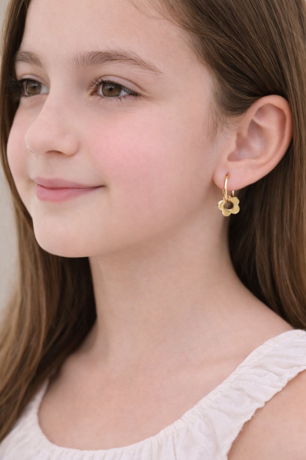 The Little Girls Flower Power Earrings