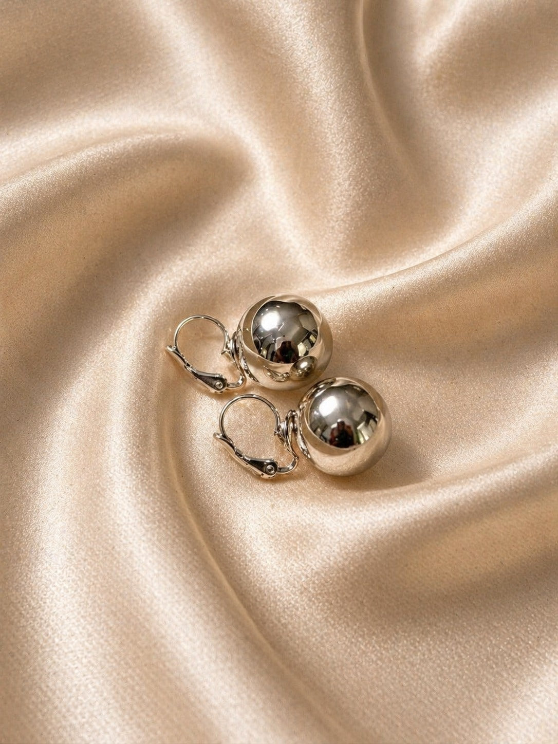 Polished & Powerful Ball Earrings