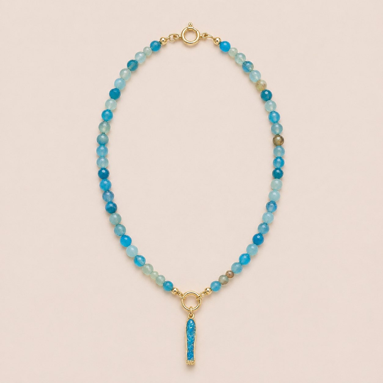 Catch Flights & Compliments Medium Crystal Bead Necklaces