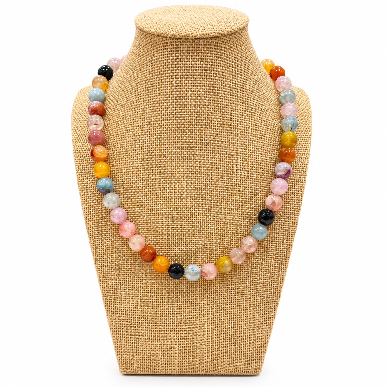 Catch Flights & Compliments Medium Crystal Bead Necklaces