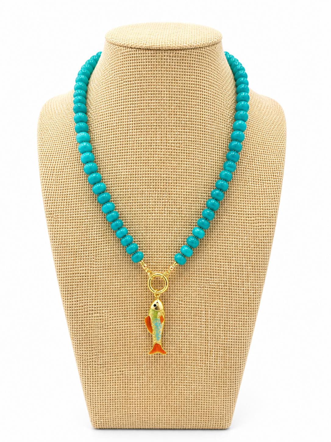 Catch Flights & Compliments Medium Crystal Bead Necklaces