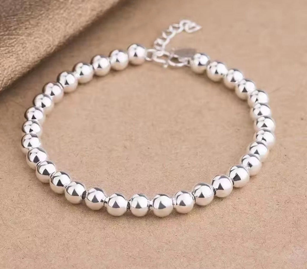 Silver Ball Bracelet