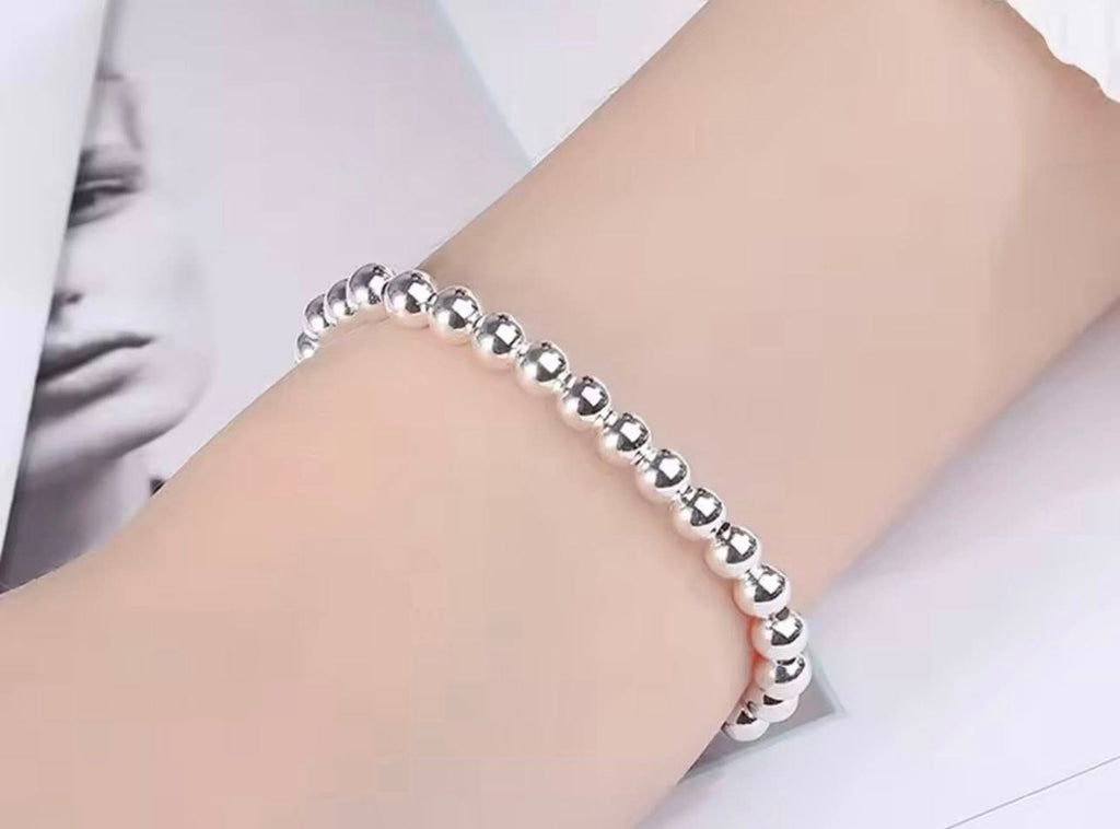 Silver Ball Bracelet