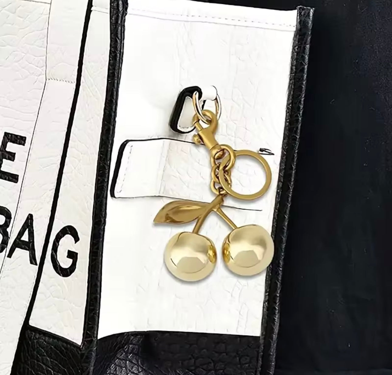 Cherry Blossom Bag Tag