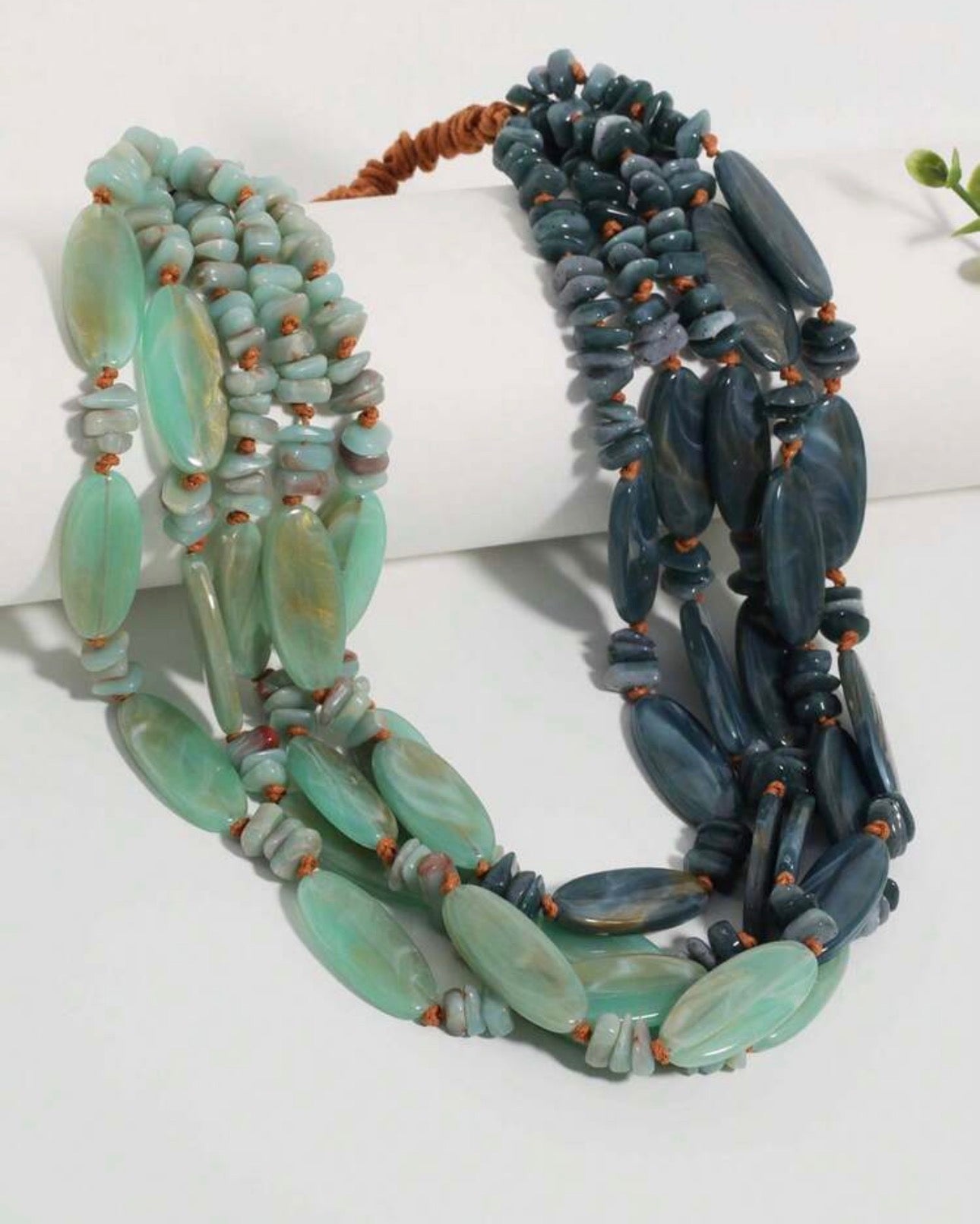 Mediterranean Waters Necklace