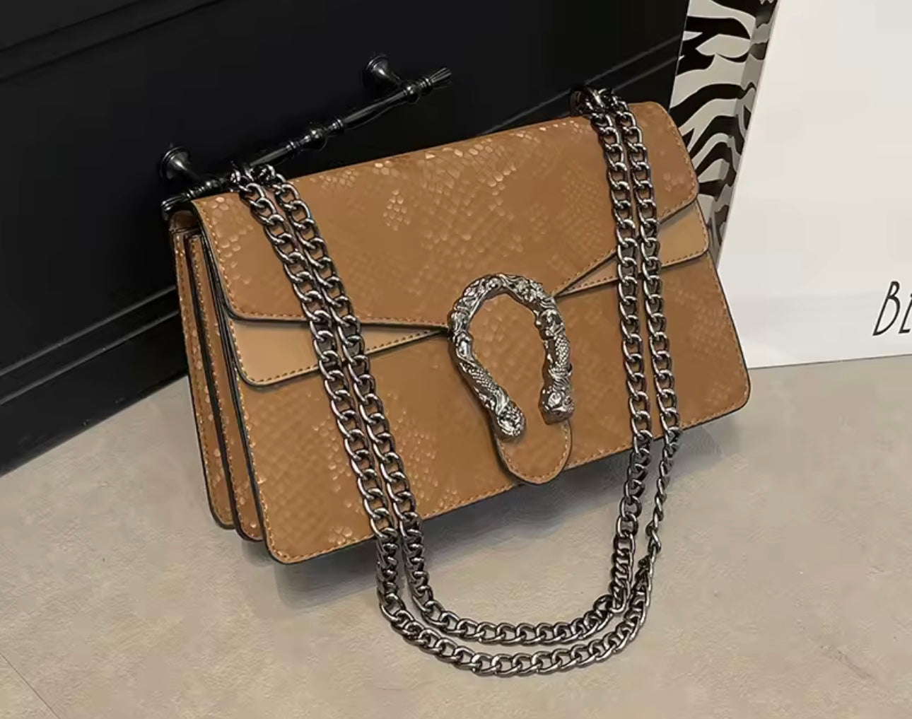 Bellissima Taupe Bag