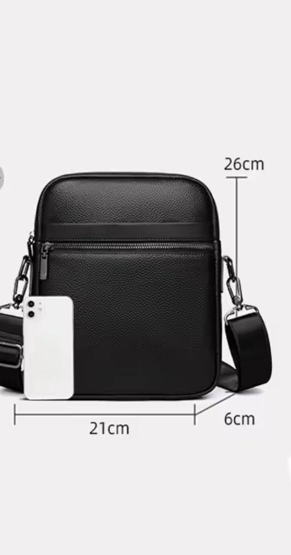 Leather Men’s Crossbody Bag