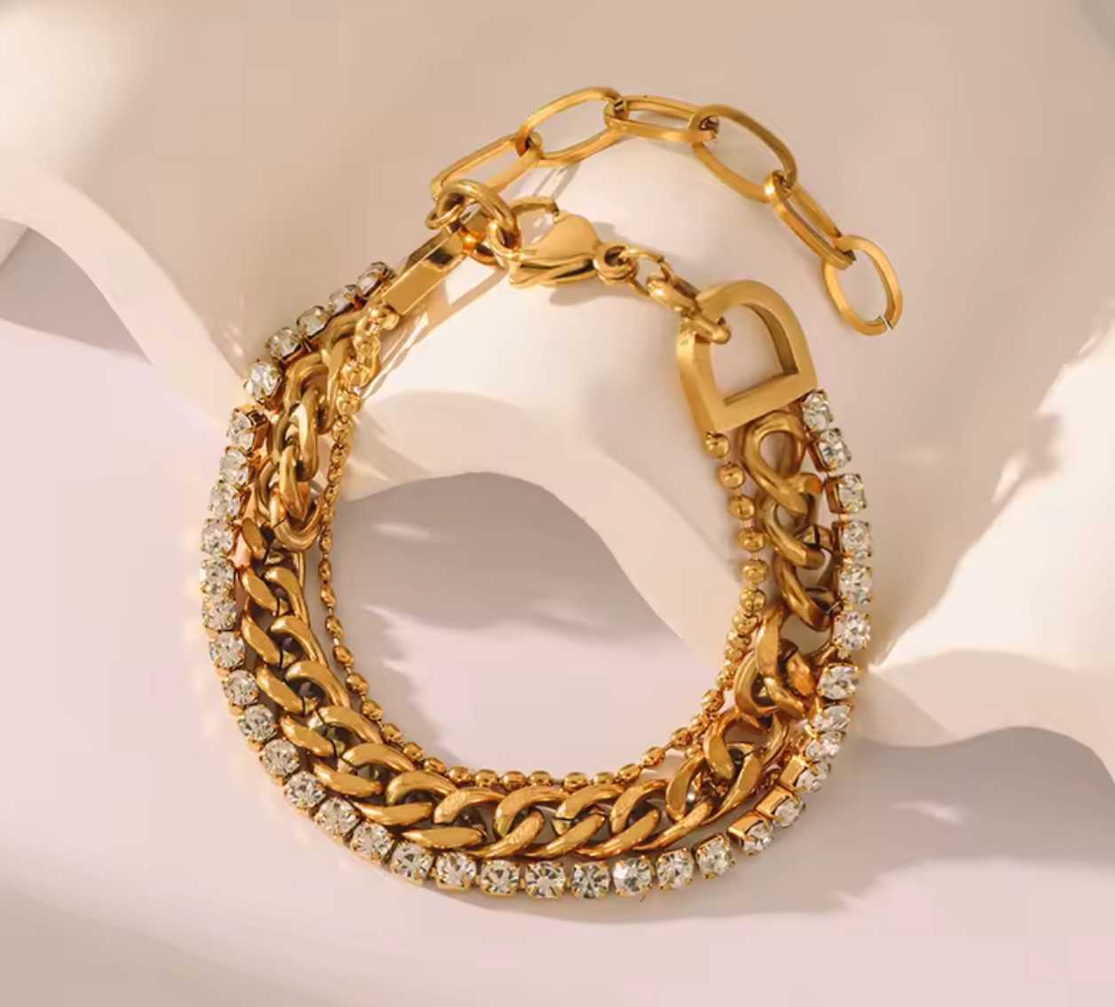 The Donna Luxe Tennis Bracelet