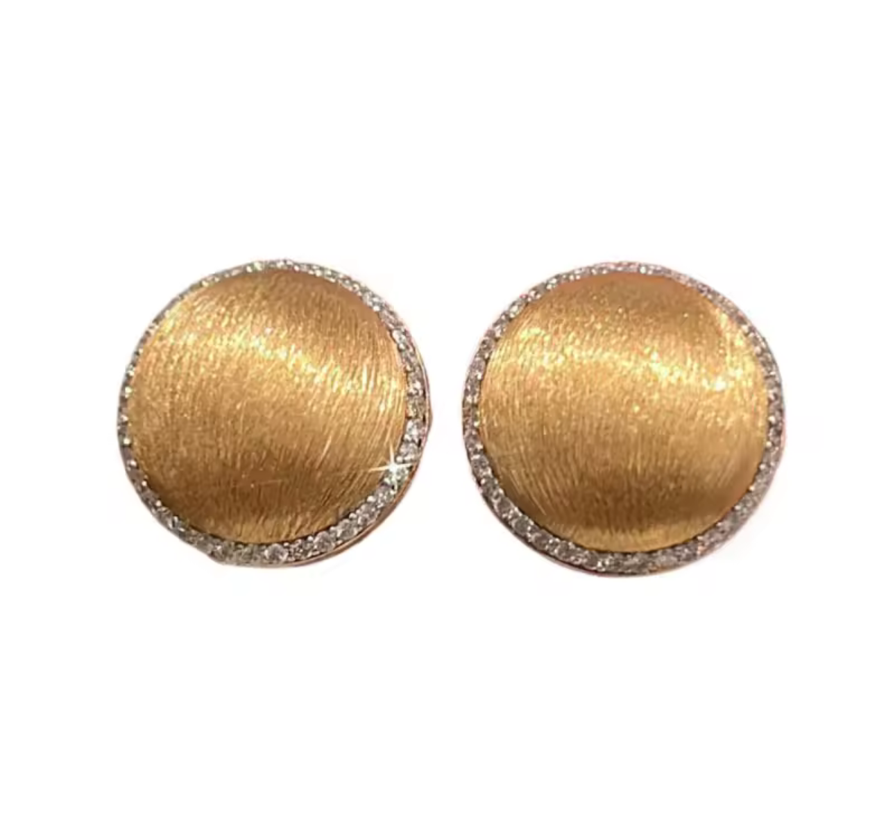 Golden Halo Studs