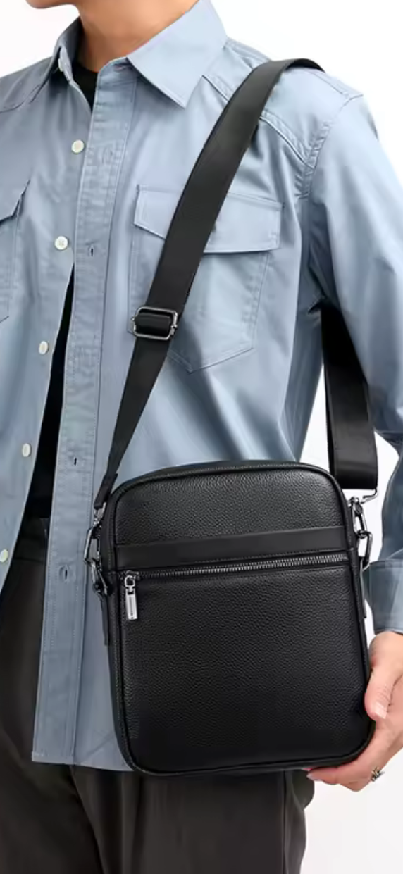 Leather Men’s Crossbody Bag