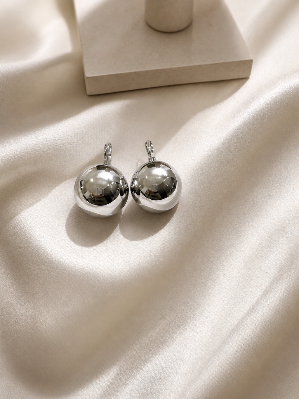 Polished & Powerful Ball Earrings