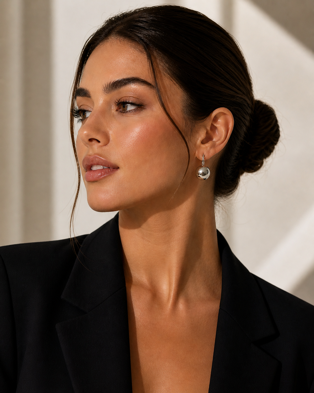 Polished & Powerful Ball Earrings