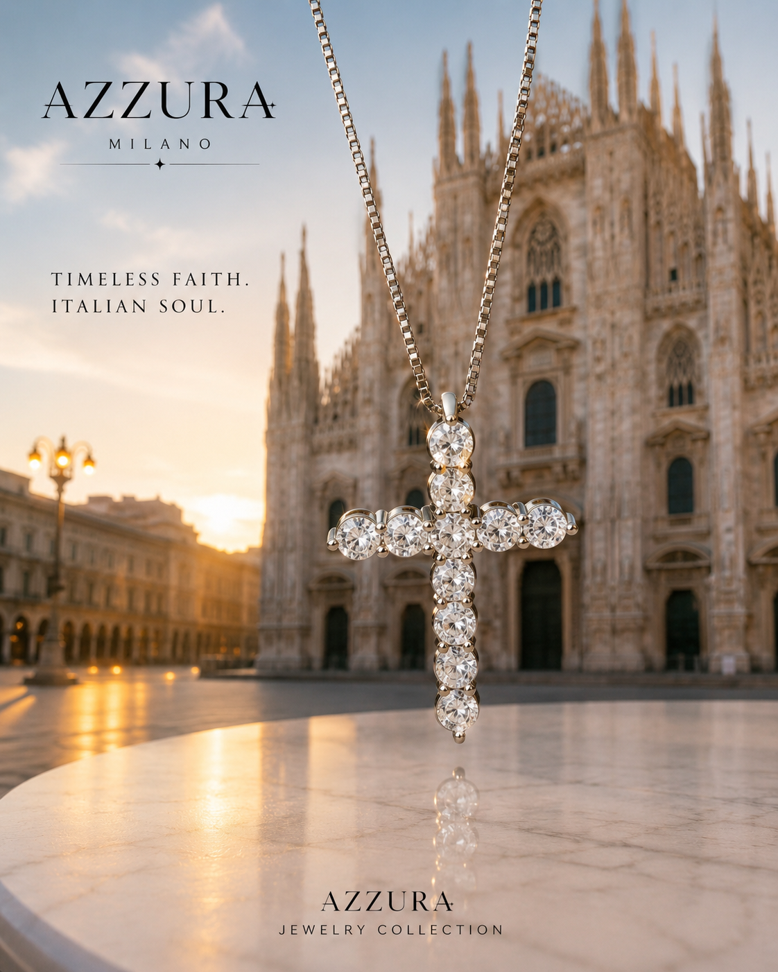 Grace Cross Necklace