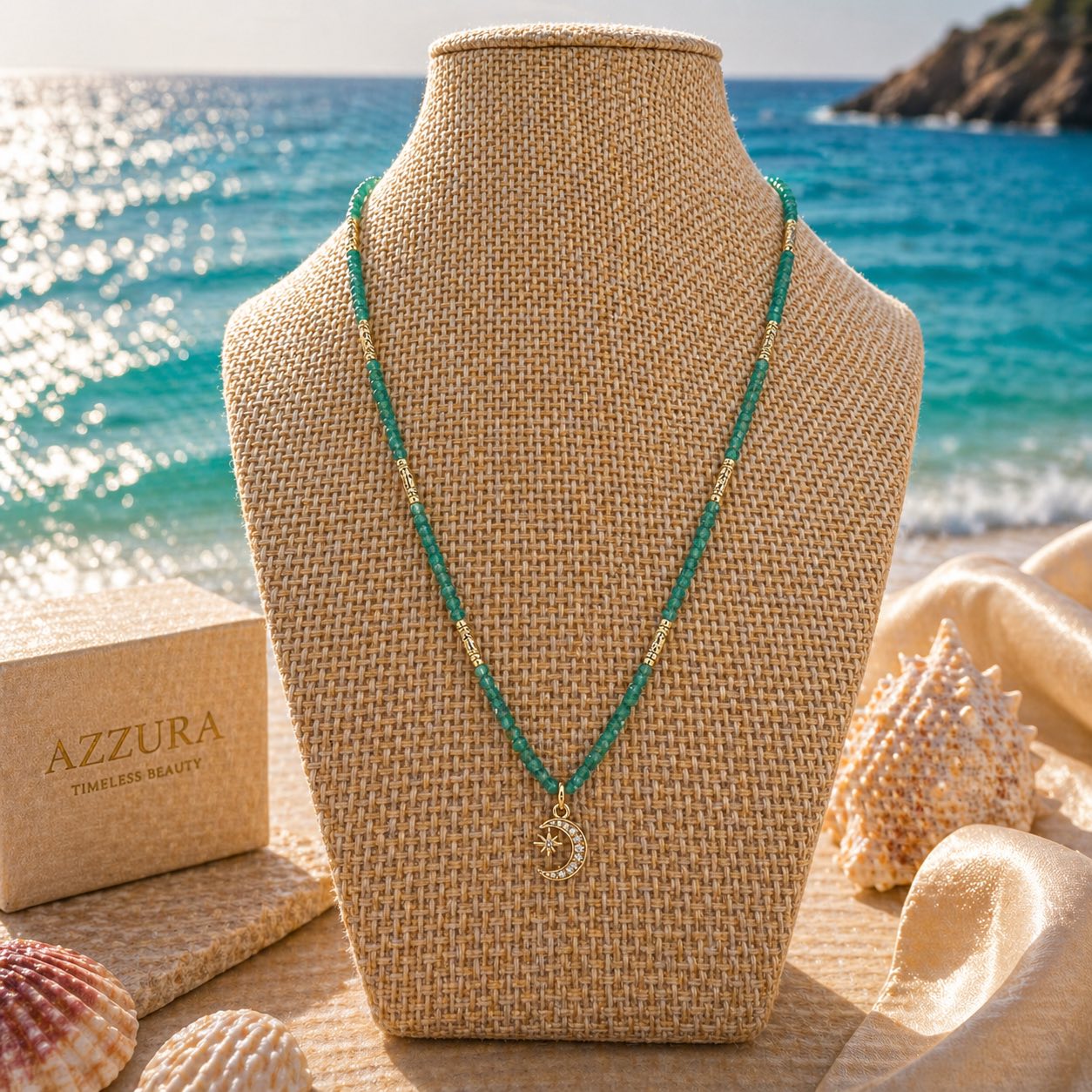 Viva Summer Faceted Gemstone Necklaces