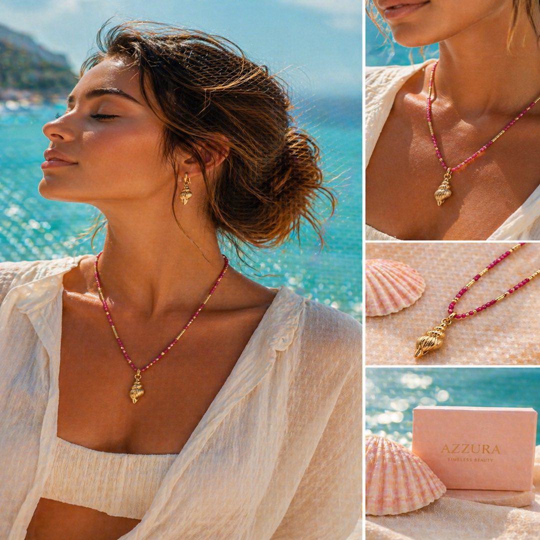 Viva Summer Faceted Gemstone Necklaces