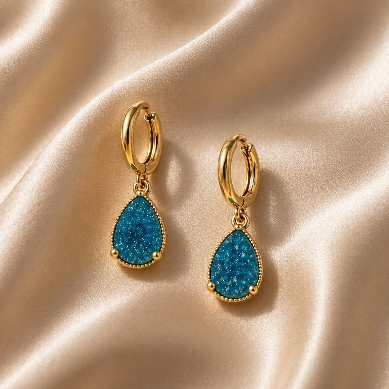 Capri Glow Drop Earrings