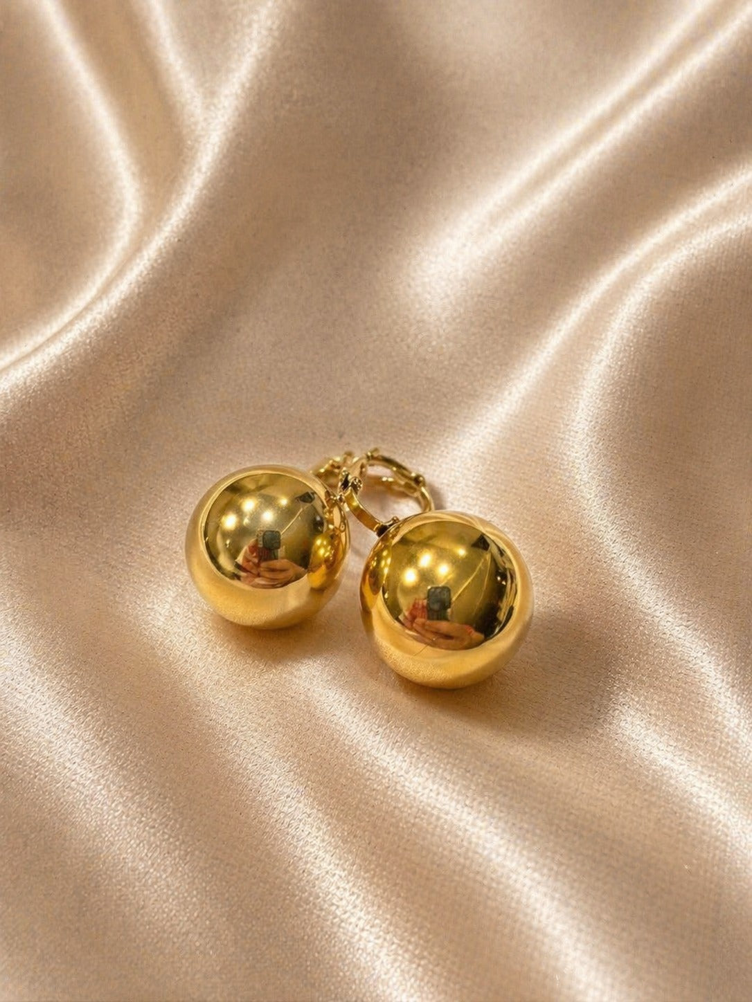 Polished & Powerful Ball Earrings