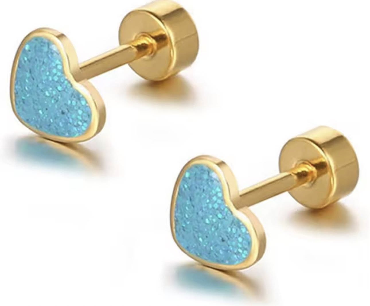 Heart Whisper Stud Earrings