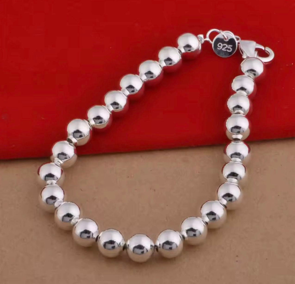 Silver Ball Bracelet