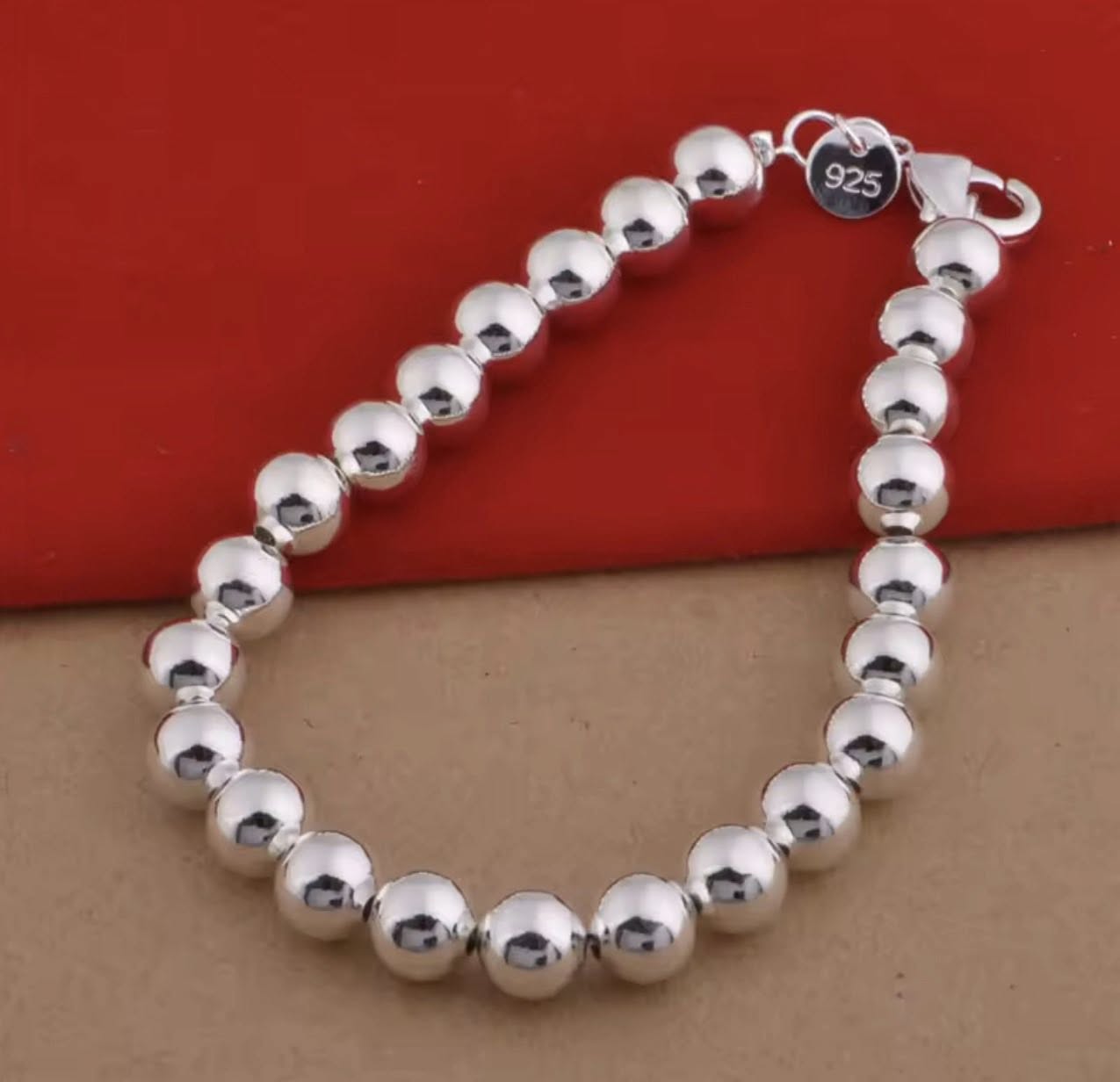 Silver Ball Bracelet
