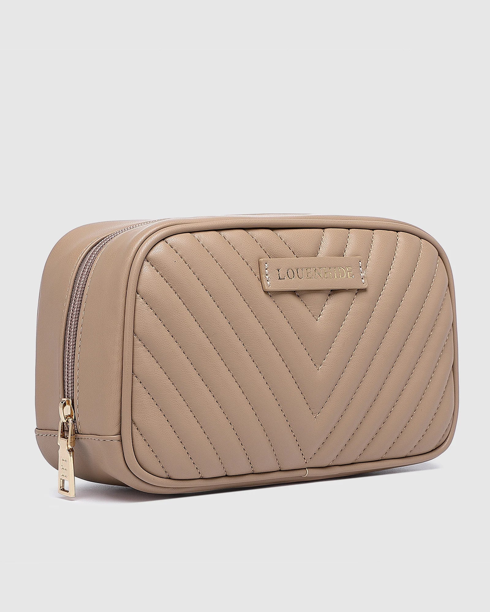 Louenhide Lacey Quilted Make Up Bag